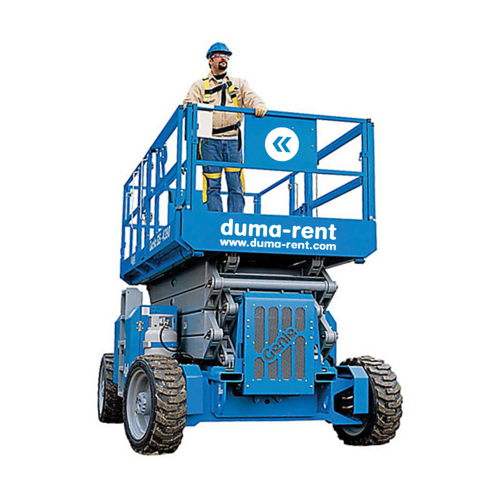 GENIE GS4390RT - Schaarliften - Duma Rent
