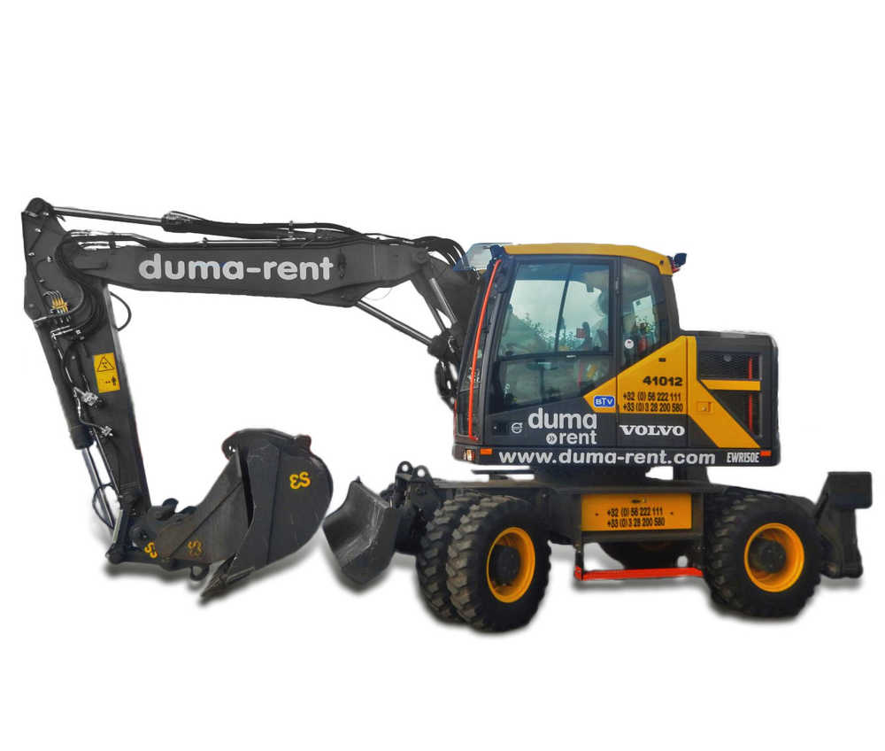 VOLVO EWR150E Pelles > 9 tonnes Duma Rent