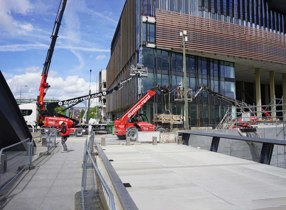 Project Pointe des Arts aan de Seine